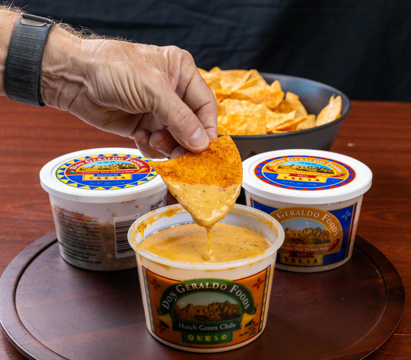 Hatch Green Chile Queso - 4 PACK